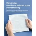 thumbnail image 6 of Once Disposable Face Towel, Cotton Tissue, Washcloth, Dry Wipes, 20 Pcs, 4 Packs, 6 of 6