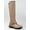 Taupe Crinkle, variant on Hot Fashion Relax 39 Women's Riding Boots Knee High