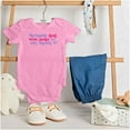 thumbnail image 3 of Mermaids Don't Wear Pants Funny Beach Bodysuit Jumper Girls Infant Baby Brisco Brands 12M, 3 of 6