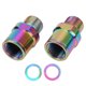 thumbnail image 4 of Nimomo Extensor de Pedal de Bicicleta de 20mm, adaptadores de Pedales de Ciclismo de aleación de Titanio, espaciadores de Pedal, husillo extendido para Bicicleta de montaña(Vistoso), 4 of 5