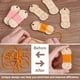 thumbnail image 4 of 12 pinzas de madera para hilo, ideales para enrollar hilo de lana. Incluyen anillos de hierro., 4 of 6