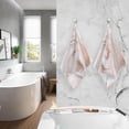 thumbnail image 6 of Face Hand Towel Set Liquid Abstract Marble Cotton Washcloths, Quick-Dry Highly Absorbent Bath Towels 2 PCS for Bathroom Ktichen Travel SPA Gym, 16"x28", 6 of 7
