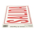 thumbnail image 3 of Letrero Salida Pared Plastico 25.4X20.2 Cm, 3 of 3