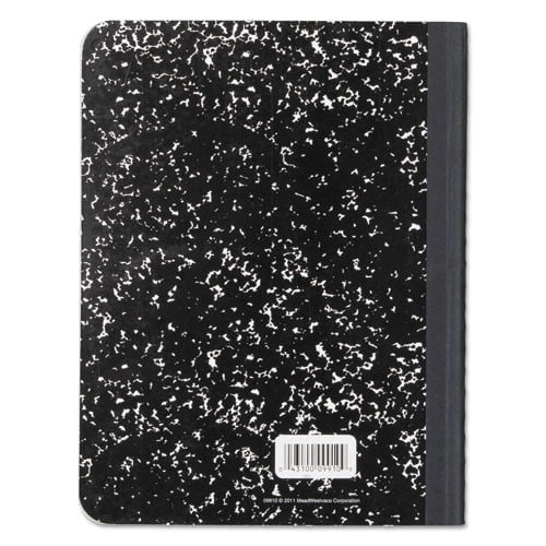 Mead Composition Book, Wide Ruled, 100 Sheets, Black photo 2