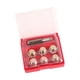 thumbnail image 5 of Kit de reparación de roscas de tapón de drenaje de aceite Kit de reparación de tapón de drenaje de cárter Profesional Fácil de M17x15, 5 of 8