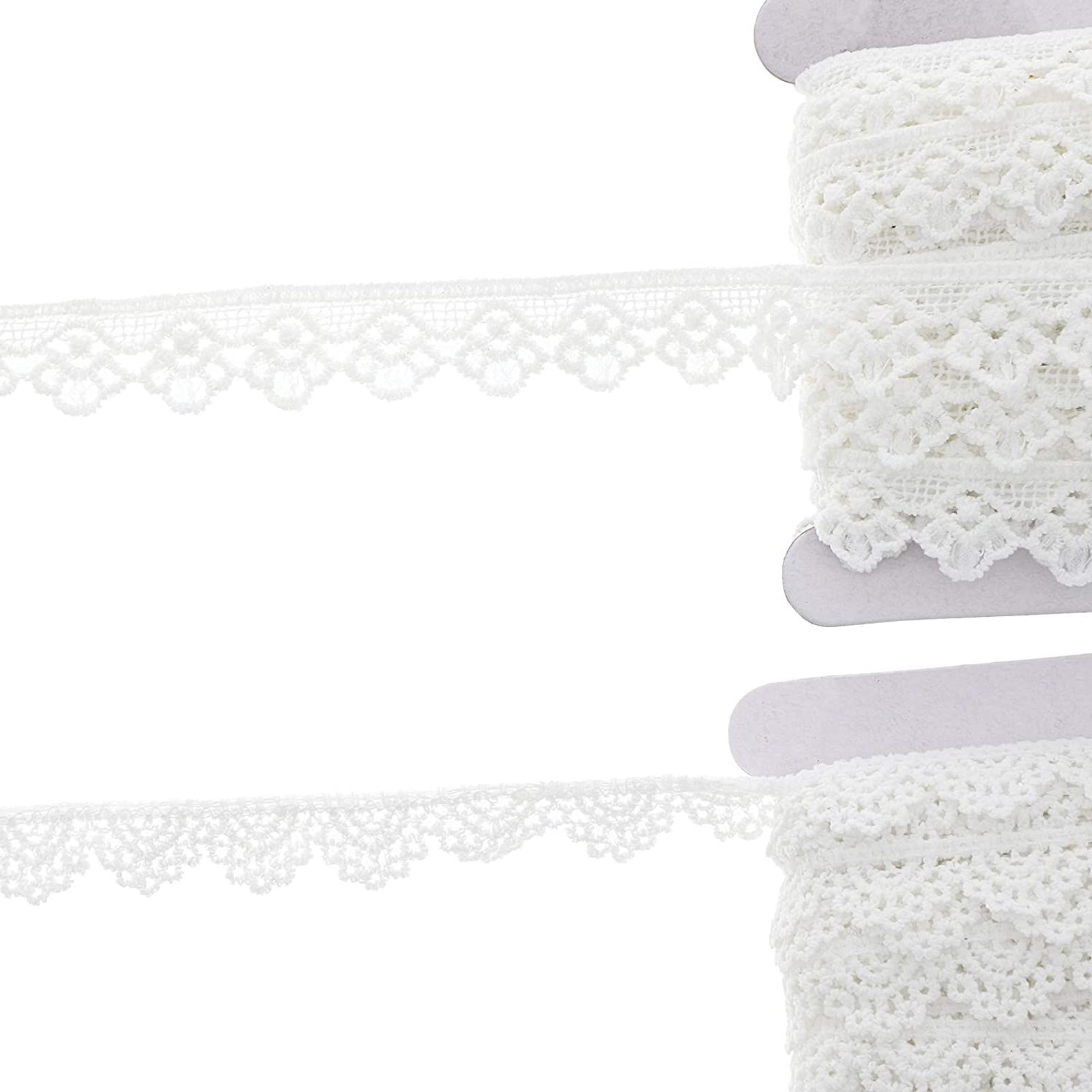 Trim 10yd Vintage Craft Lace Crochet Applique Edge Embroidered DIY Ribbon Sewing 