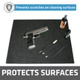 thumbnail image 3 of Drymate Gun Cleaning Pad (16" x 20"), Premium Gun Cleaning Mat, Absorbent, Waterproof, Durable, Protects Surfaces, Contains Liquids (Charcoal), 3 of 8