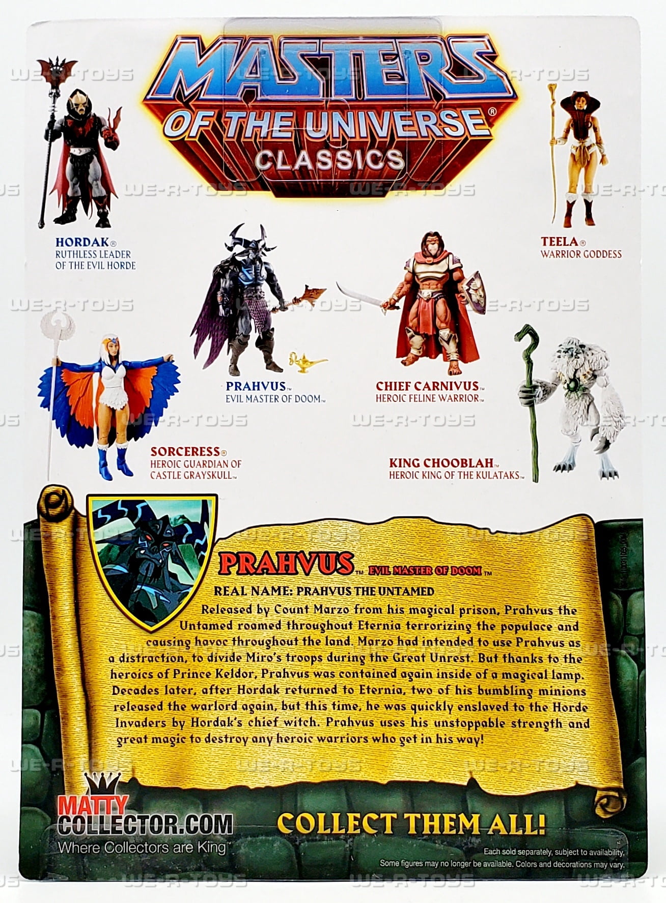 Masters of the Universe Classics Prahvus Action Figure 2015 Mattel CHF04