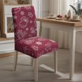 thumbnail image 7 of Christmas Chair Covers for Dining Chairs Merry Christmas Chair Back Cover Set of 4 Home Decor for Dining Room Kitchen Holiday Party, 7 of 7