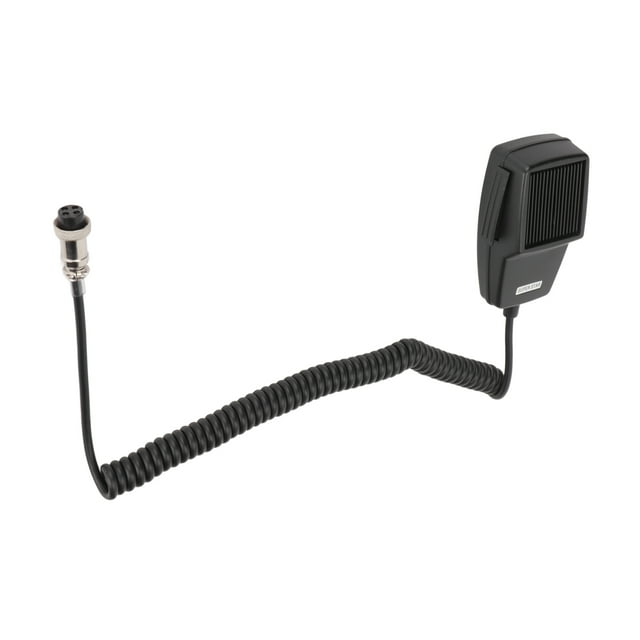 Microphone de Stock, Haut-Parleur Micro CB Noir pour Service d'Incendie