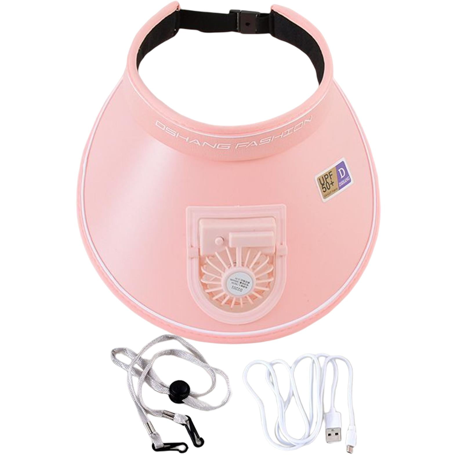 Sombrero Con Ventilador USB Para El Sol - 3 Velocidades, Recargable, Sombrero De Verano Con Visera Para Niños Y Adultos, Ideal Para Exteriores