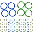 thumbnail image 3 of 2 Box of Jewelry Connecting Rings Open Jump Rings Bracelet Making Accessories, 3 of 8