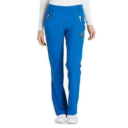 Compra Cherokee Women's Mid Rise Pull-On Cargo Pantalón - Caribbean Blue