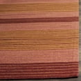 thumbnail image 4 of SAFAVIEH Marbella Anselm Striped Area Rug, Rust, 5' x 8', 4 of 5
