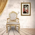 thumbnail image 3 of Grunewald, Mathias 22x32 Gold Ornate Wood Framed with Double Matting Museum Art Print Titled - Isenheim Altarpiece: Annunciation, 3 of 4