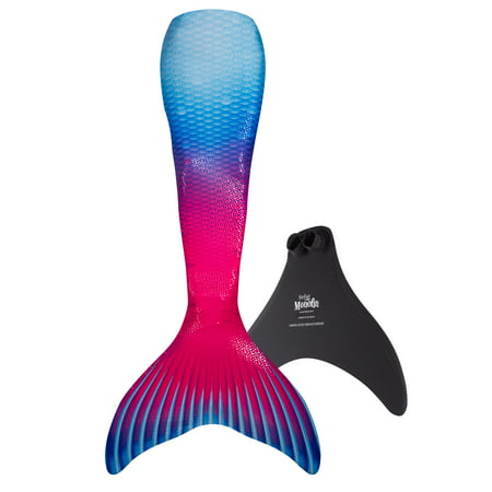 Mermaid Tails with Monofin for Swimming by Fin Fun in Kids and Adult Sizes - Limited (Best Monofin For Adults)