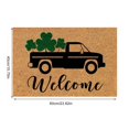 thumbnail image 3 of Irish Day Floor Mats Holiday Mats Welcome Door Mats Polyester Door Mats, 3 of 9