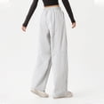 thumbnail image 4 of Girls' Quick-Dry Hiking Pants Lightweight Water-Resistant Baggy Joggers with Pockets Light Gray XL, 4 of 5