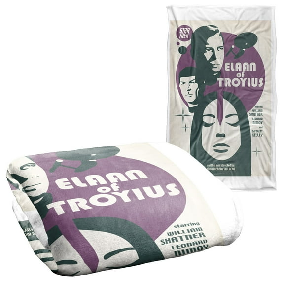 Star Trek Original Series Episode 68 Silky Touch Super Soft Throw Blanket 36" x 58"