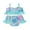 Green, variant on Wassery Infant Baby Girls Summer Two Piece Swimwear 6M 9M 12M 18M 24M 3T Toddler Girl Swimsuits Sleeveless Off Shoulder Crop Vest Beach Pool Ruffled Shorts Bathing Suit