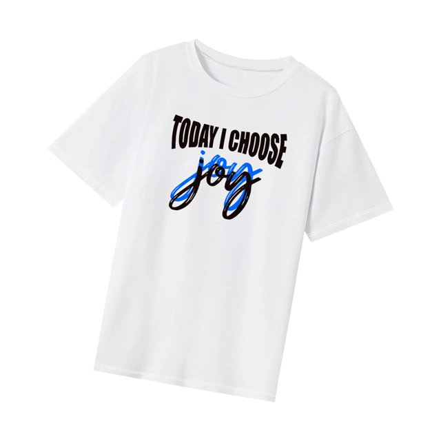 Camiseta de manga corta para mujer, camiseta suave con cuello redondo, camiseta básica para viaje, regalo para mujer S