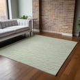 thumbnail image 6 of Addison Rugs Mayfield Washable Transitional Stripes Mist Rectangle Rug, 8' x 10', 6 of 6