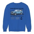 thumbnail image 5 of Ford Bronco Country Girls Don't Need Roads Sweatshirt Vintage Truck Fan 4x4 Off Road Adventure Classic Car Crewneck, 5 of 7