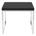 thumbnail image 3 of OSP Home Furnishings Wall Street Chrome and Black End Table, 3 of 5