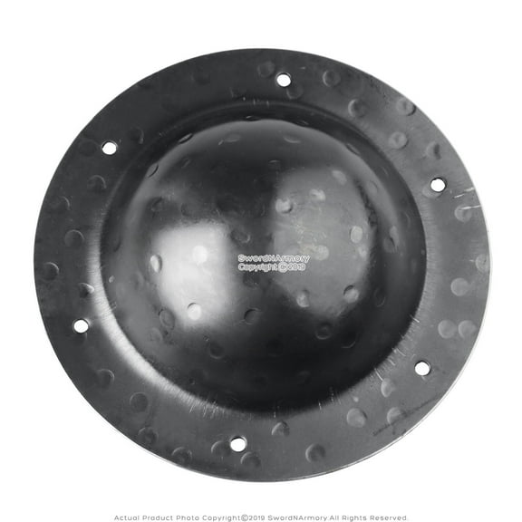 Munetoshi 12G Steel Hand Forged Iron 8" Combat Grade Functional Medieval Shield Boss