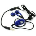 thumbnail image 2 of Verizon Wired Headset Handsfree Earphones Dual Earbuds Headphones Microphone with 2.5mm to 3.5mm Adapter [Blue] Q4R for iPad Mini 3 4, Pro 9.7, iPhone 5 5C 5S 6 Plus 6S Plus SE - Google Pixel XL, 2 of 5