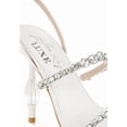thumbnail image 3 of London Rag Aragon Diamante Embellished Fantasy Heel Womens Sandals, 3 of 10