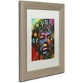 thumbnail image 2 of Trademark Fine Art "Jimi Hendrix" Canvas Art by Dean Russo, White Matte, Birch Frame, 2 of 4