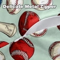 thumbnail image 4 of Baseball Velvet Throw Pillow Inserts with Unique Patterns - Set of 2 - 16x16, 18x18, 20x20 inches for Throw Pillow Covers - Various Occasions, 4 of 6
