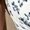 Blue, White, variant on Blue And White Floral Print Halter Neck Sleeveless Fit & Flare Mini Dress For Women