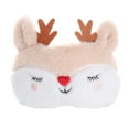 thumbnail image 1 of Shisuyan 1 Pc Breathable Blindfold Adjustable Eye-shade Embroidery Sleep Eye Mask, 1 of 8