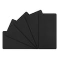 thumbnail image 1 of Uxcell 5-Pack Placa Metálica Montada Grabada con Láser de Aluminio Anodizado 4x2x0.06 Pulgadas con Adhesivo para Impresión Láser DIY [Negro], 1 of 1