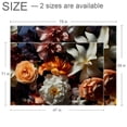 thumbnail image 2 of Fragmented Flowers Modern Polyester Kitchen Rug - Comfortable Floor Mat for Kitchen, 2 of 6