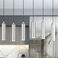 thumbnail image 5 of 46757-91 Livex Lighting Ardmore - 6 Light Linear Pendant in Mid Century Modern Style - 4.5 Inches wide by 16.5 Inches high-Brushed Nickel Finish, 5 of 7