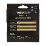 SpiderWire Stealth® Translucent Braid Fishing Line, Translucent, 20 lb Test Strength, 125 yd