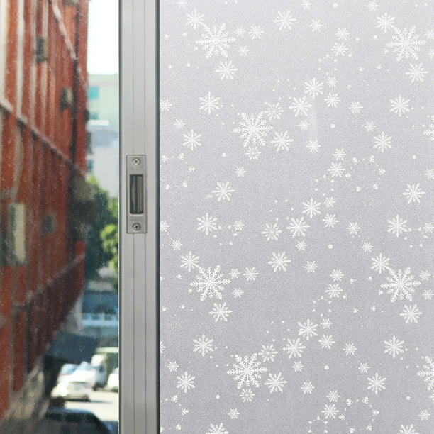 24"x47" 3D Privacy Window Films Sticker Non Adhesive Static Cling