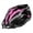 Pink, variant on ABS Unisex Cycling Helmet for MTB Road Bike High Density Foam Liner Adjustable Size Red Carbon Fiber