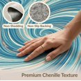 thumbnail image 6 of ODIKA Pvc Bottom Transitional Swirl Scattered Motifs Blending Splicing for Dorm Room, Small Living Apartment, Stain Resistant Low Profile, 6 of 7