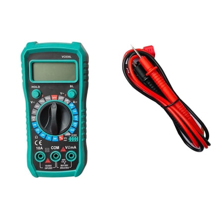 Mosiee Vc830L Digital Multimeter Auto Range Lcd Display 600V Voltage Current Tester