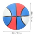 thumbnail image 2 of Foxnovo Youth Basketball Swimming Pool Basketball Rubber 1Pack, 2 of 8