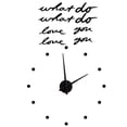 thumbnail image 1 of Reloj De Pared De Bricolaje Sin Marco, Innovador Reloj De Pared De Bricolaje Reloj De Pared De Bricolaje Sin Marco, Superficie De Espejo Adhesivo De Pared Para Sala De Estar, Amonsee Negro, 1 of 8