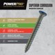 thumbnail image 4 of Anclajes De Tornillo Para Concreto Con Cabeza De Arandela Hexagonal Azul Power Pro (3/16"" X 1-1/4"") - 100 Piezas, 4 of 5