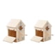 thumbnail image 1 of Jaula de anidación al aire libre de madera,Caja de cría de aves,Casa de aves de madera,Caja de nido de loro,Caja de periquito nido,Caja de cría de cockatiel, 1 of 9