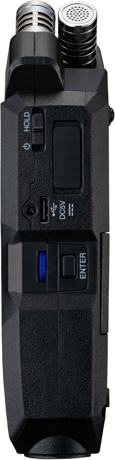 Zoom H4essential 4-Track 32-Bit Float Portable Audio Recorder Bundle with Zoom APH-4e Accessory Pack with Hairy Windscreen, Padded Shell Case, AC Adapter, & USB C-Cable