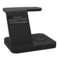 thumbnail image 2 of NFTIGB Wireless Charger Stand 3 in 1 Fast Charging Station Dock for Mobile Phone, Watch, Earphone[cite: 1], 15W Max Output, Type-C Interface, Overcurrent Protection, Multi-Device Power Pad, 2 of 9