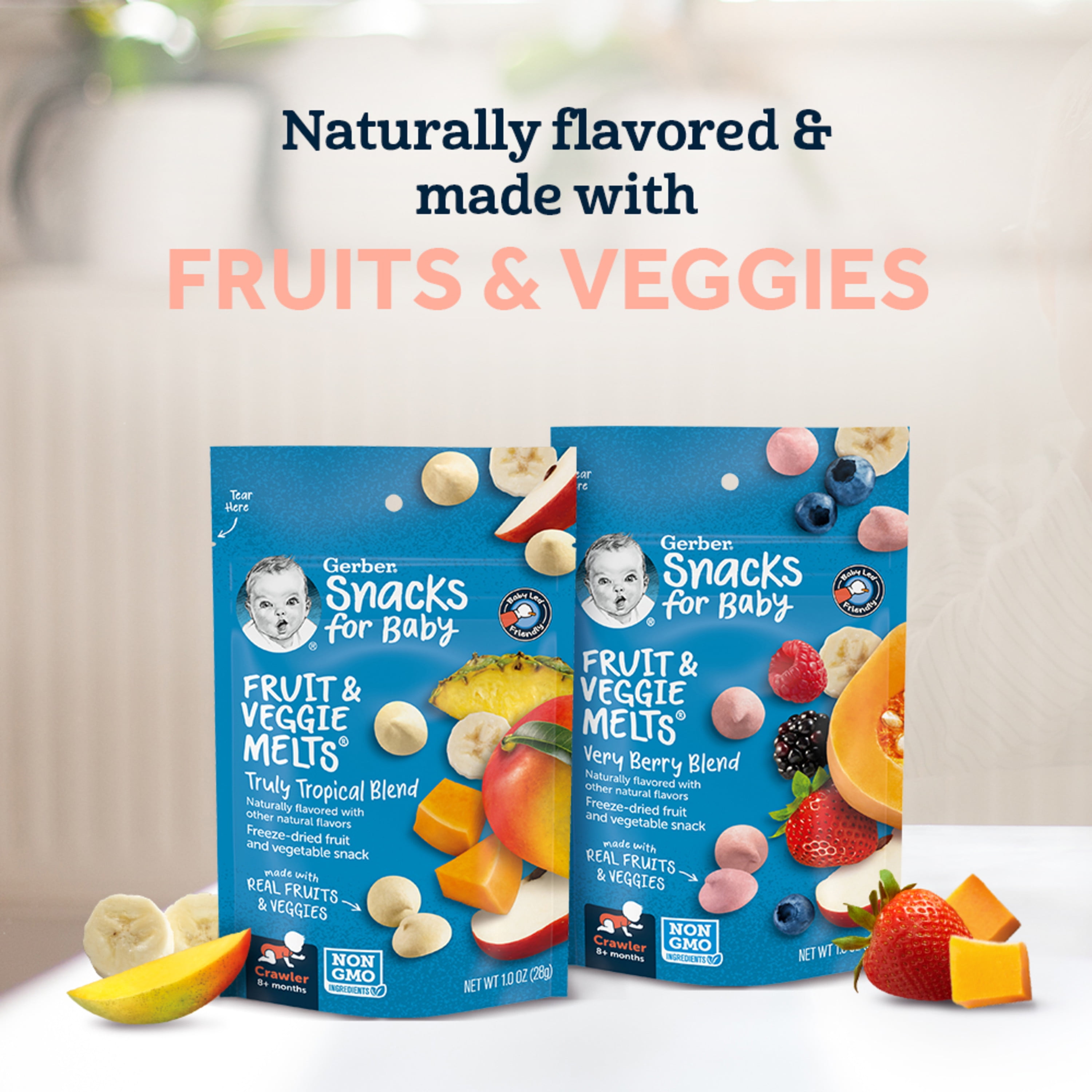 Fruit and Vegetable Snacks